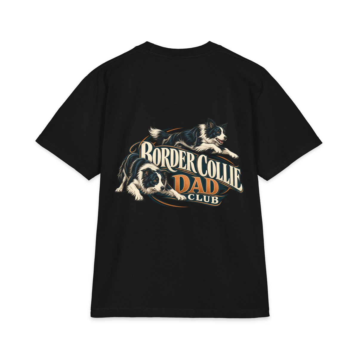 Border Collie Dad Club - T-shirt