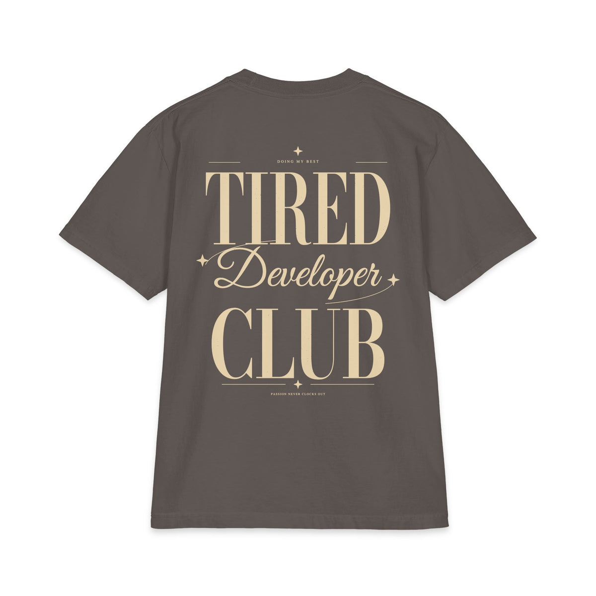 Tired Developer Club - T-shirt
