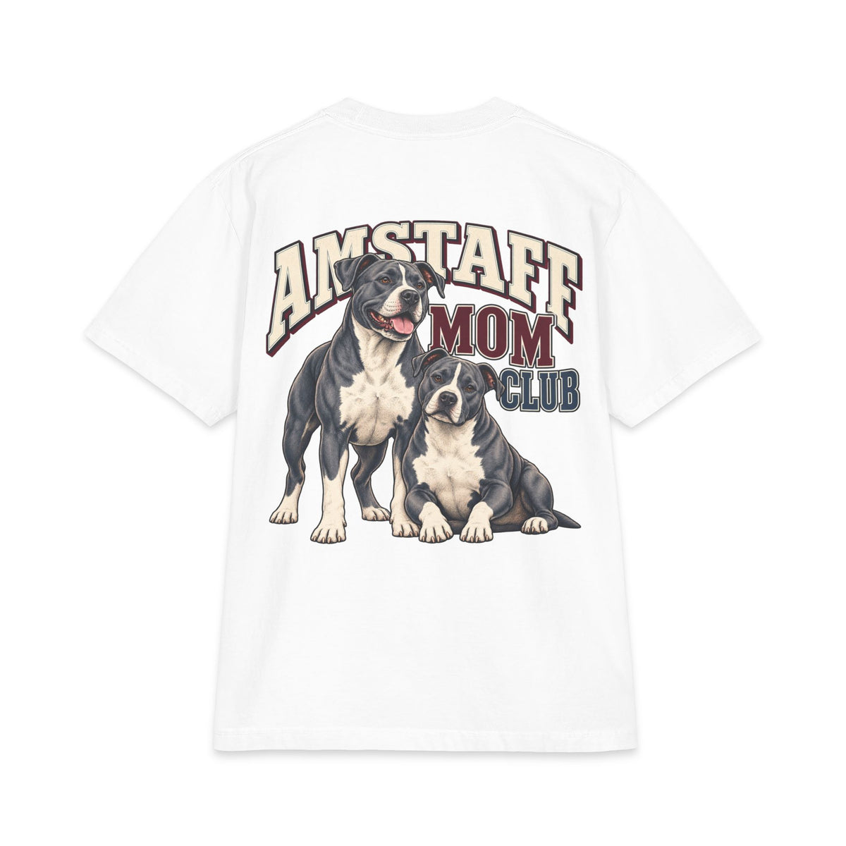 Amstaff Mom Club - T-shirt