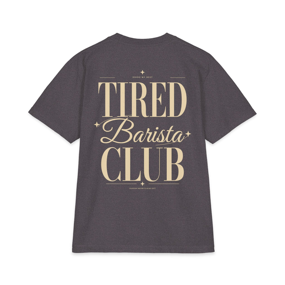 Tired Barista Club - T-shirt