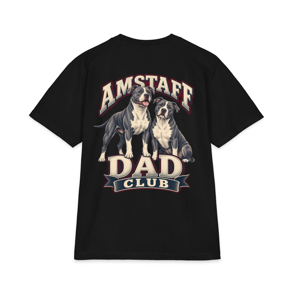 Amstaff Dad Club - T-shirt