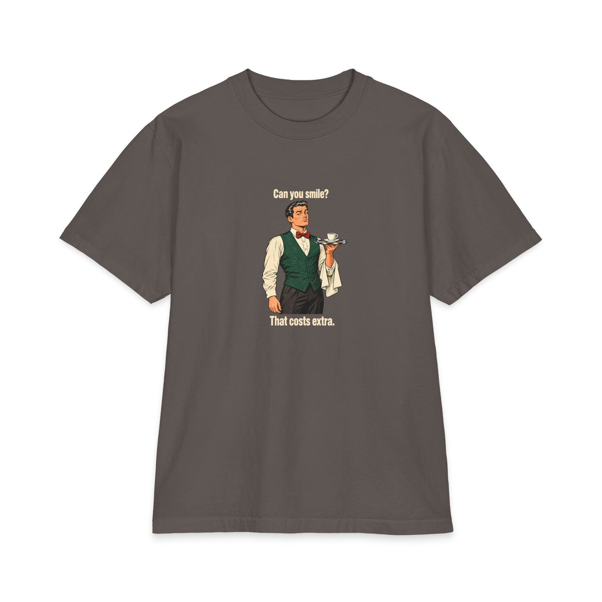 BAD MOOD — Smiles Cost Extra — Heavyweight Tee