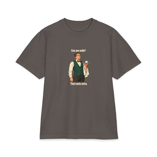BAD MOOD — Smiles Cost Extra — Heavyweight Tee
