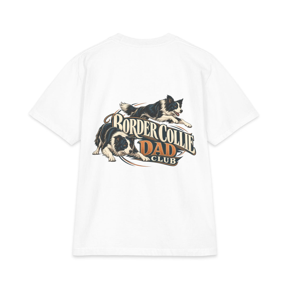 Border Collie Dad Club - T-shirt