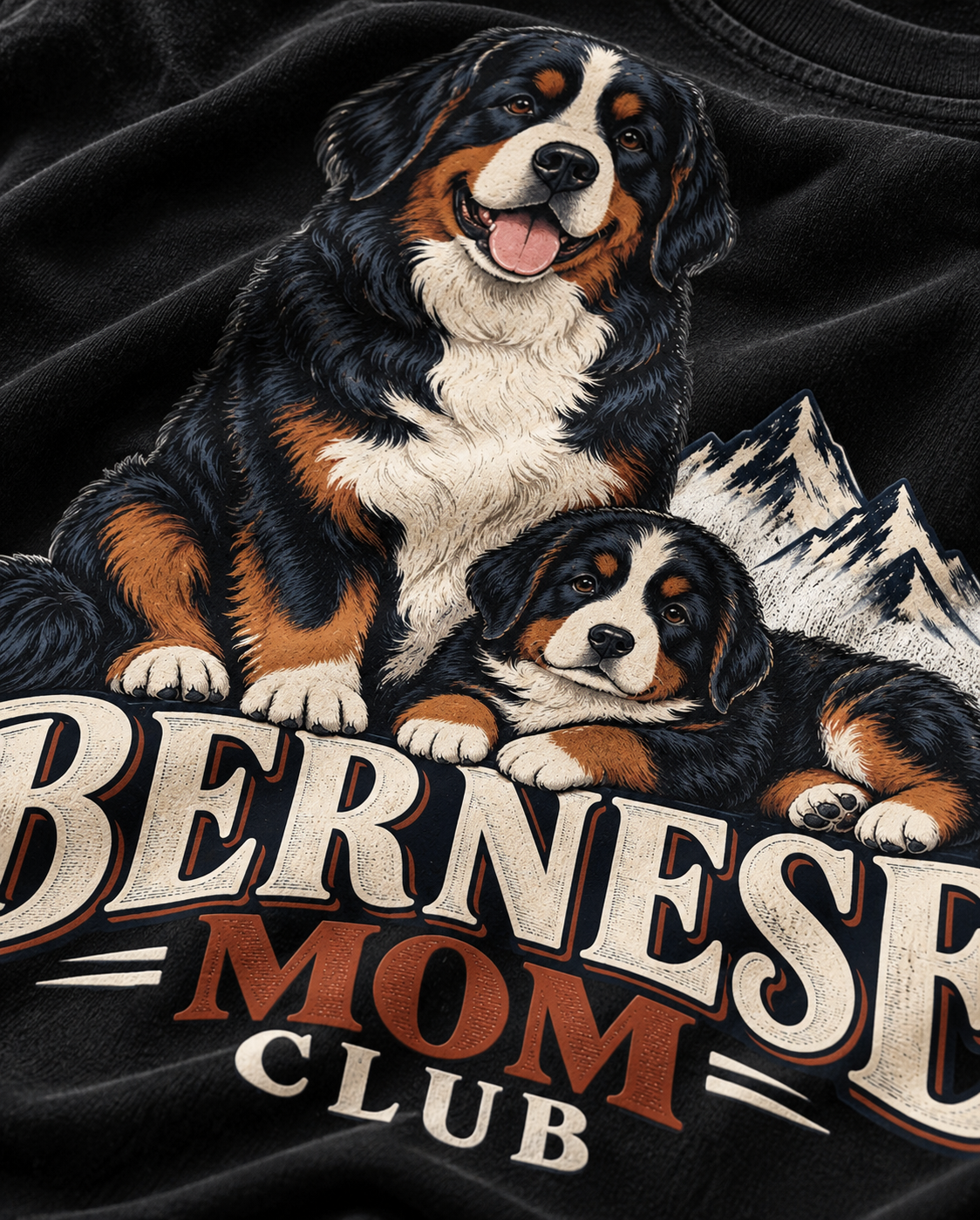 Bernese Mom Club - T-shirt