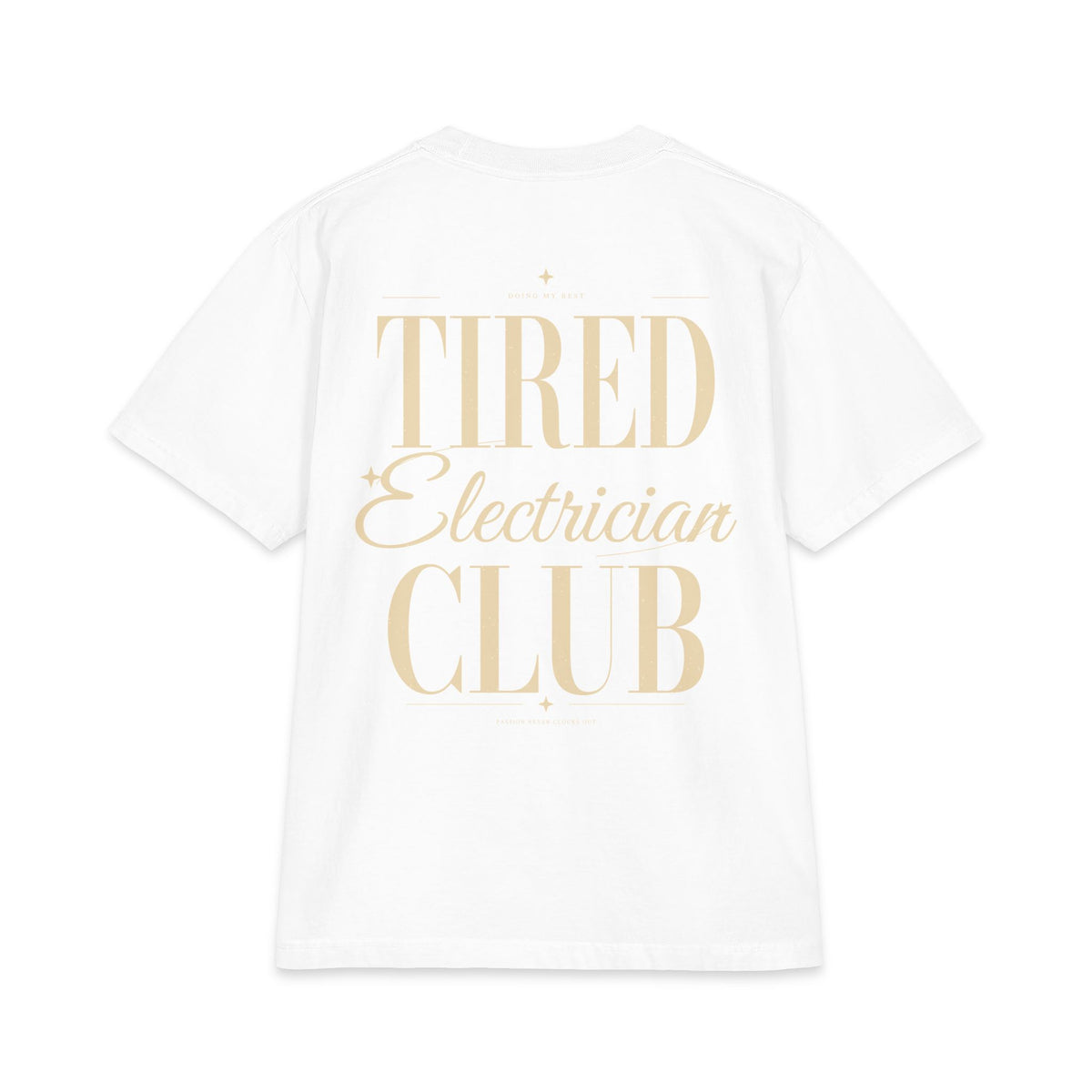 Tired Electrician Club - T-shirt