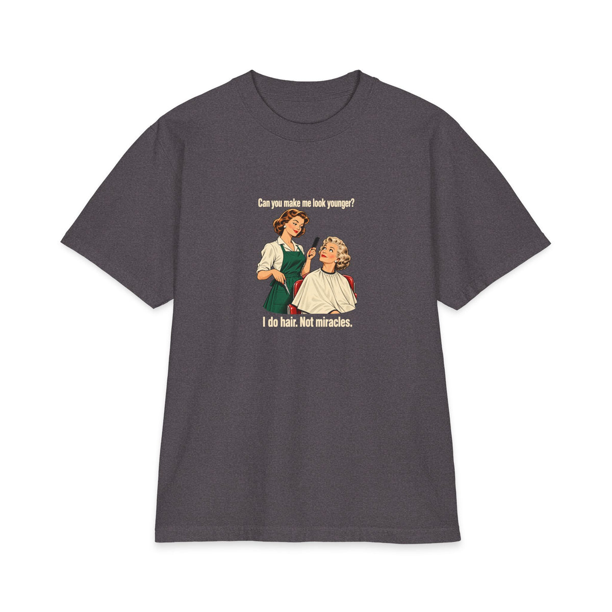 BAD MOOD — Hair, Not Miracles — Heavyweight Tee