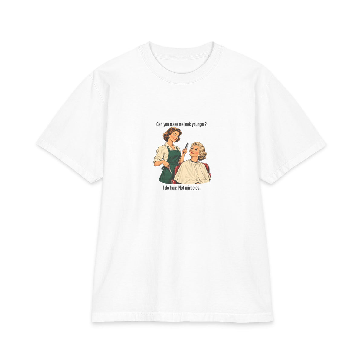 BAD MOOD — Hair, Not Miracles — Heavyweight Tee