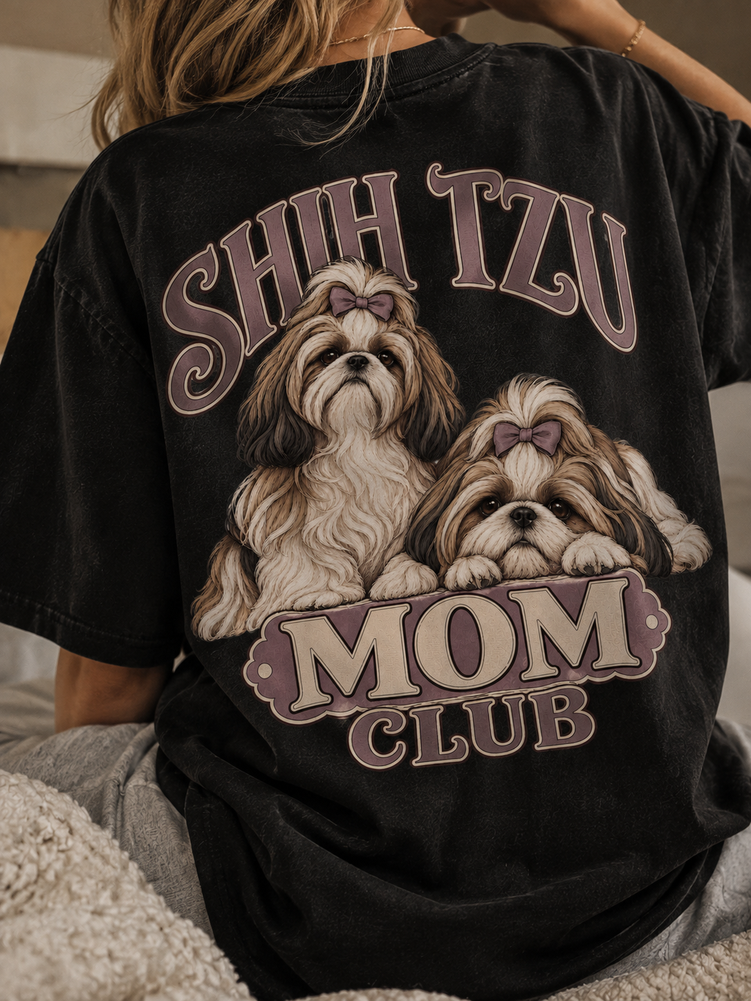 Shih Tzu Mom Club - T-shirt
