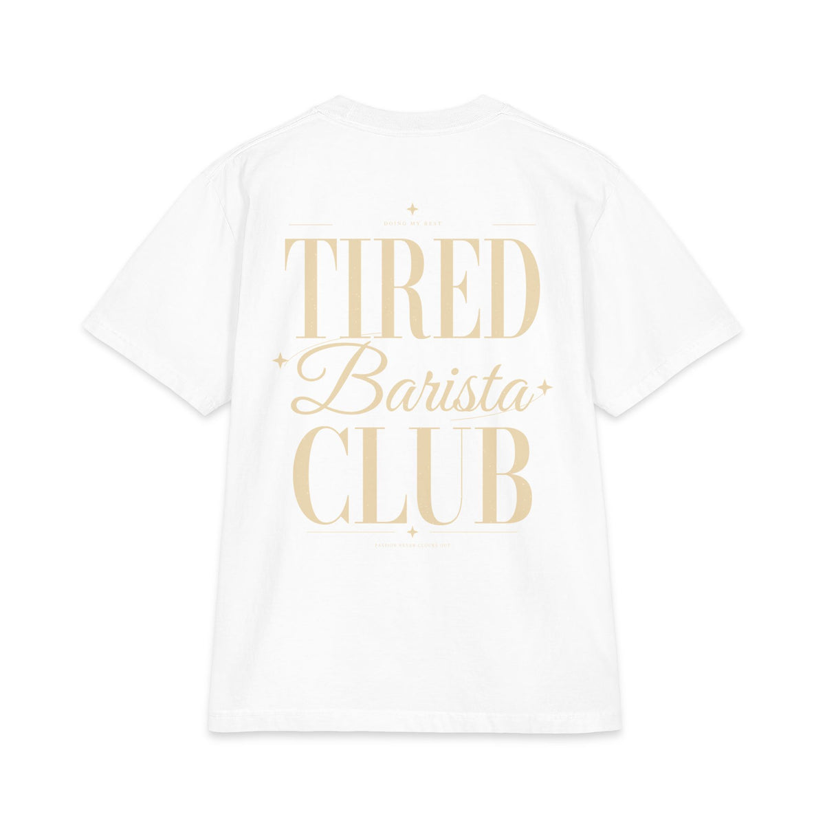 Tired Barista Club - T-shirt