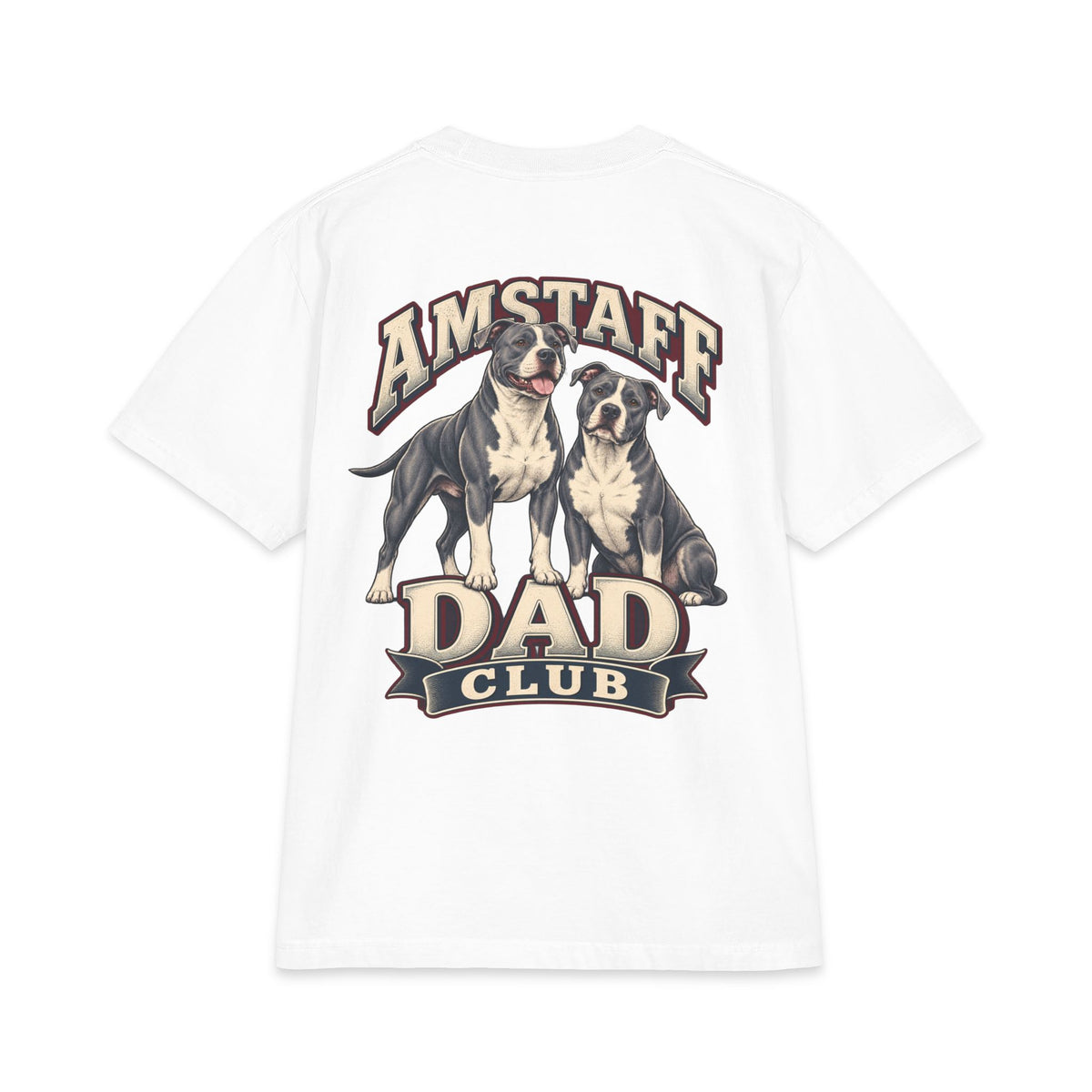 Amstaff Dad Club - T-shirt