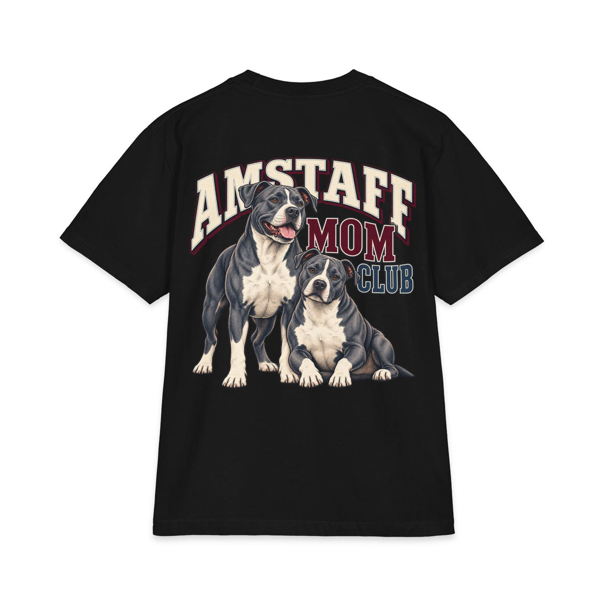Amstaff Mom Club - T-shirt