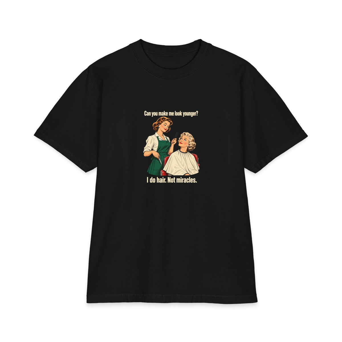 BAD MOOD — Hair, Not Miracles — Heavyweight Tee