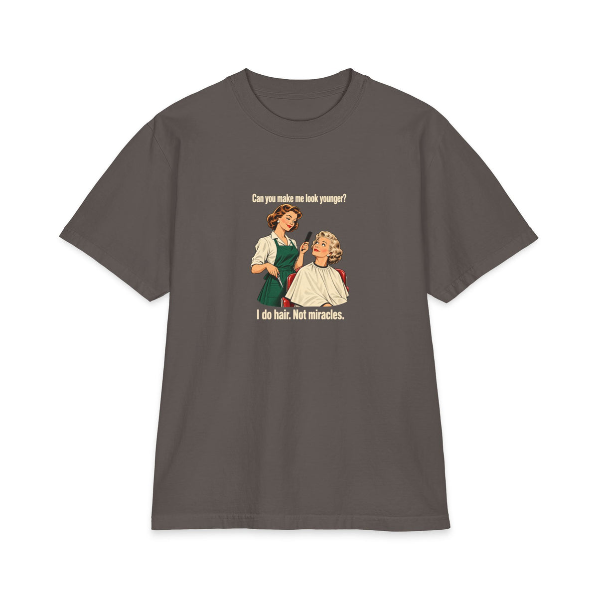 BAD MOOD — Hair, Not Miracles — Heavyweight Tee