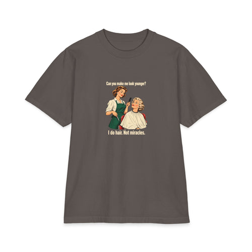 BAD MOOD — Hair, Not Miracles — Heavyweight Tee