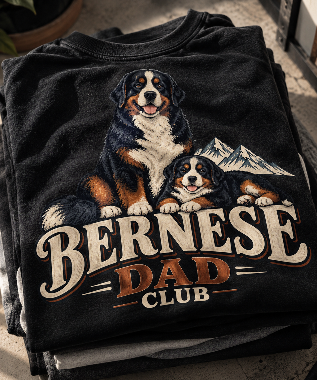 Bernese Dad Club - T-shirt