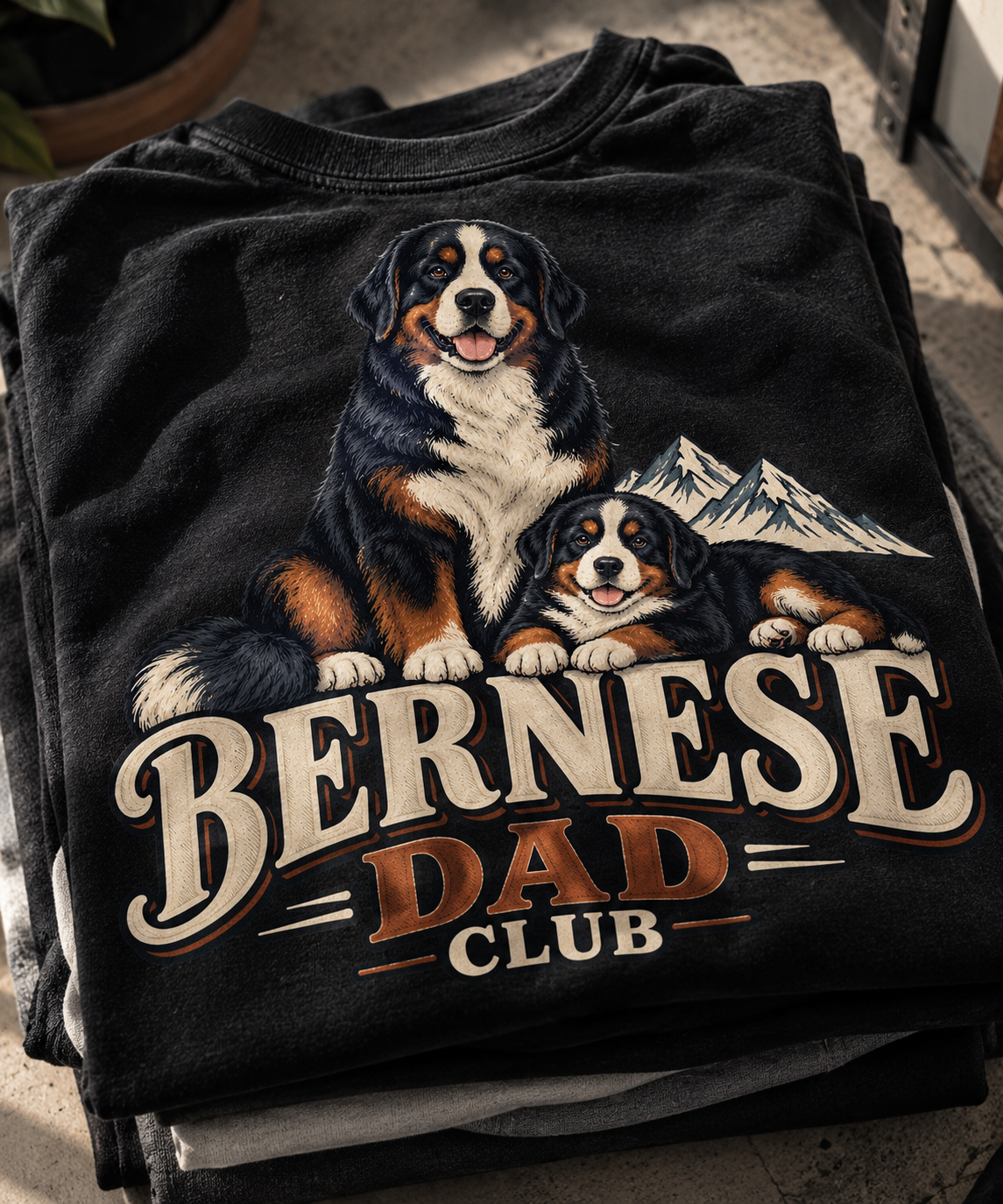 Bernese Dad Club - T-shirt