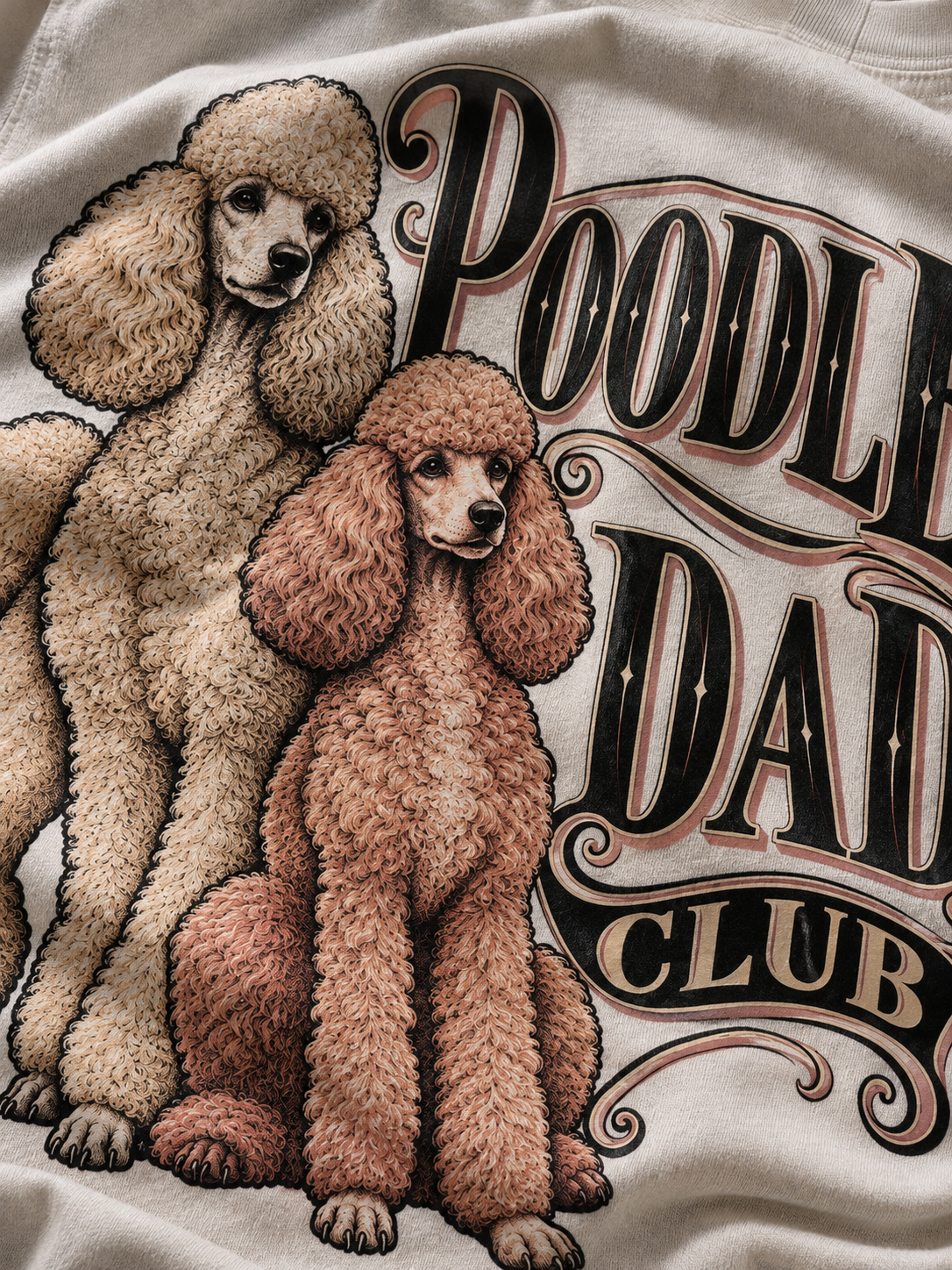 Poodle Dad Club - T-shirt